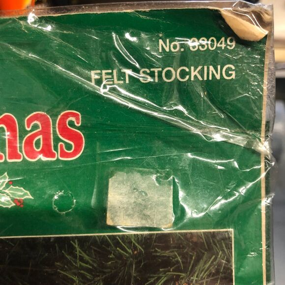 Bucilla “Ragtime Teddies” 15” Felt Stocking Kit, Christmas Craft, Holiday kit - Picture 5 of 8